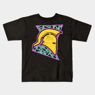 Rad 90s Greek Sparta Helmet Kids T-Shirt